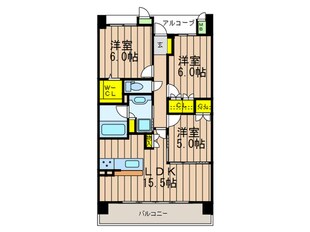 レ・ジェイド樟葉（702）の物件間取画像